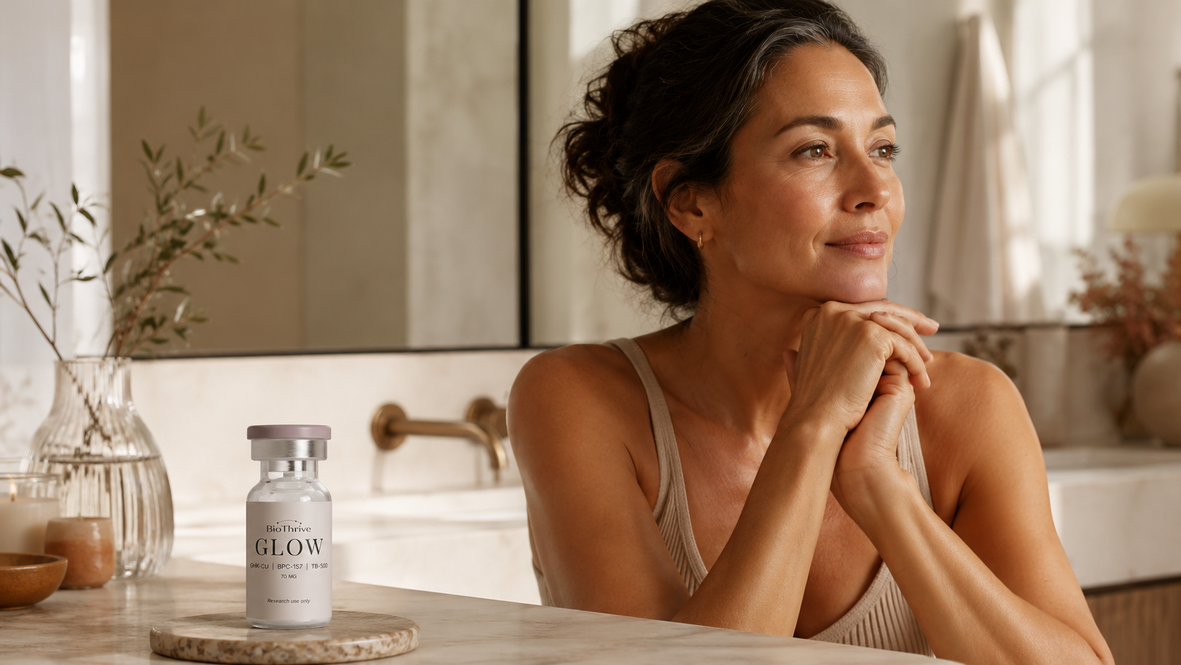 Product photography - lifestyle first. Warm, real setting.